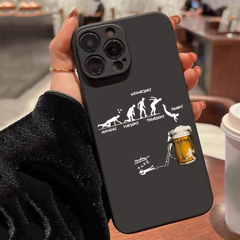 Beer & Wine Jockey Plaza Shopping - クリエイティブなビールをテーマにしたスマホケース Samsung Galaxy A26 A25 A24
