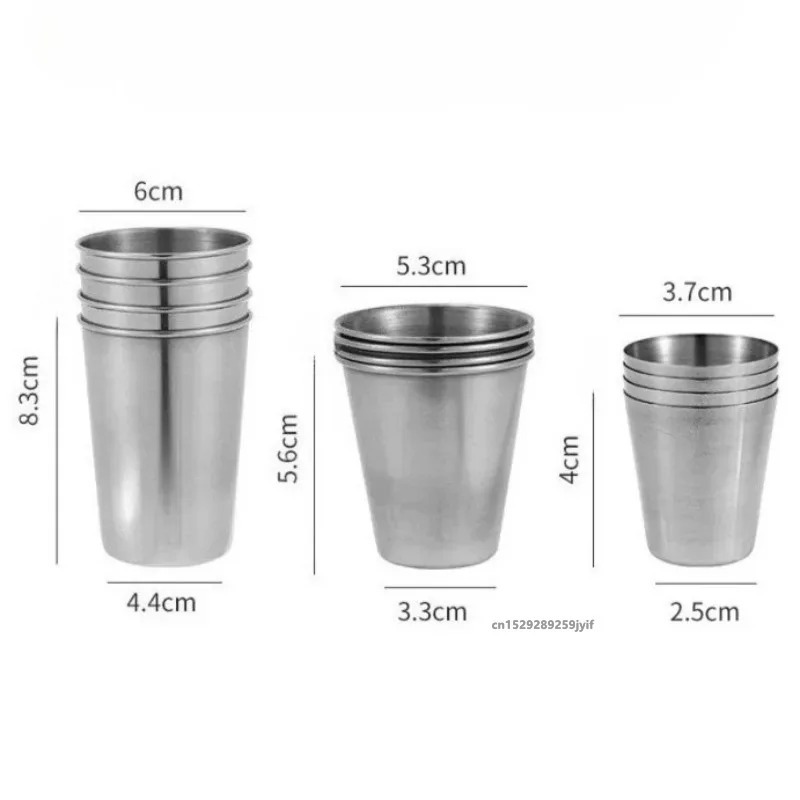 ステンレス製アウトドアポータブルミニカップ4個セット、キャリ - Beer Flight Set のレビューと価格