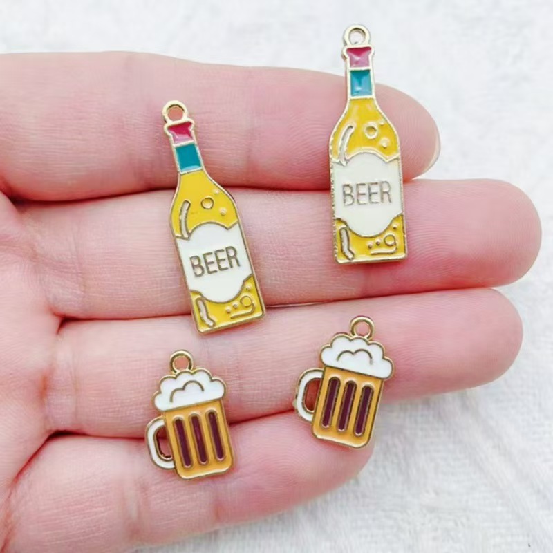 20 個合金ドリップオイルビールガラスボトル漫画ドリップオイ - Beer & Wine Jockey Plaza Shopping のレビューと価格