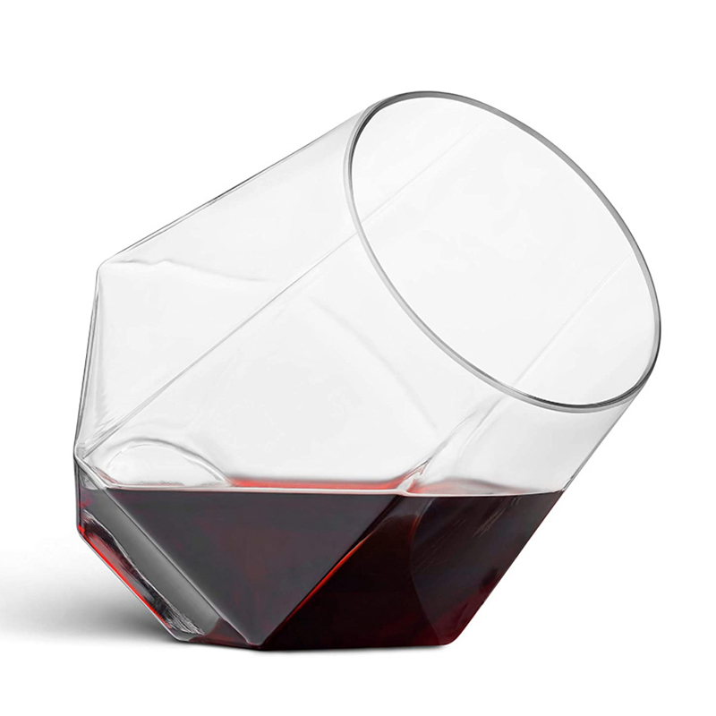 2/4 個の飛散防止プラスチックワイングラス 360/480 - Wine In Beer Glass のレビューと価格