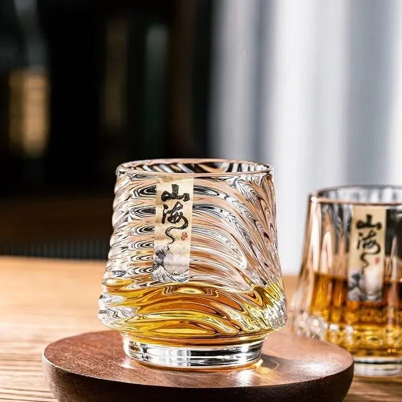 ガラス製ウイスキーカップセット　上海カップ　家庭用洋酒グラス - Wine In Beer Glass のレビューと価格