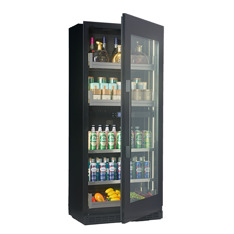 電気式黒ガラス扉ワイン＆ビールクーラー、家庭用およびホテル用 - Wine In Beer Glass のレビューと価格