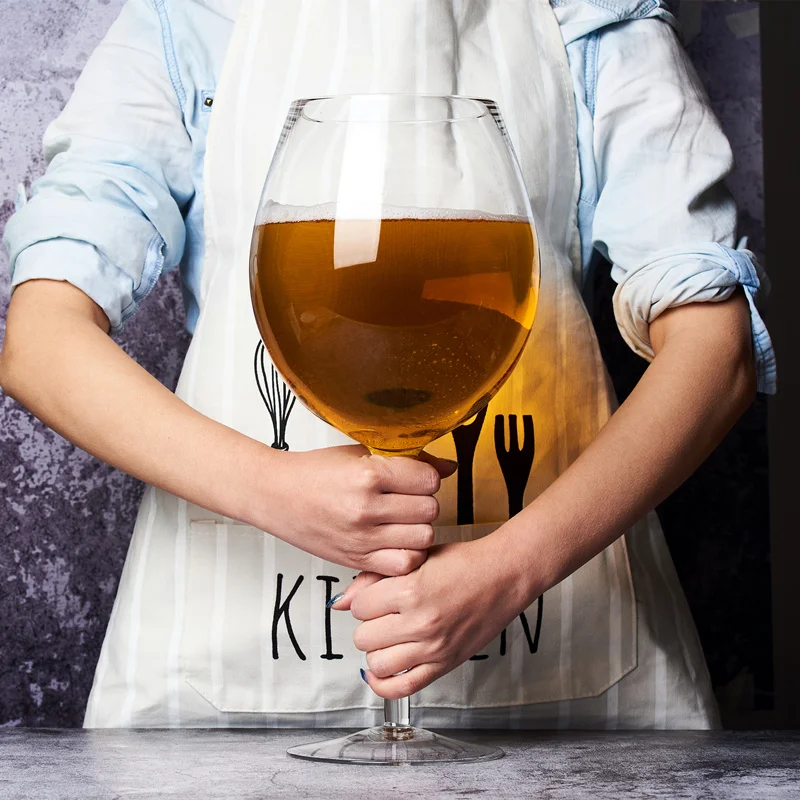 特大3000ML（106オンス）巨大ワイングラスとビールマグ - Wine In Beer Glass のレビューと価格