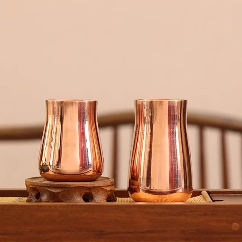 手作り純銅マグカップ 厚みのあるクリエイティブデザインの朝食 - Wine In Beer Glass のレビューと価格