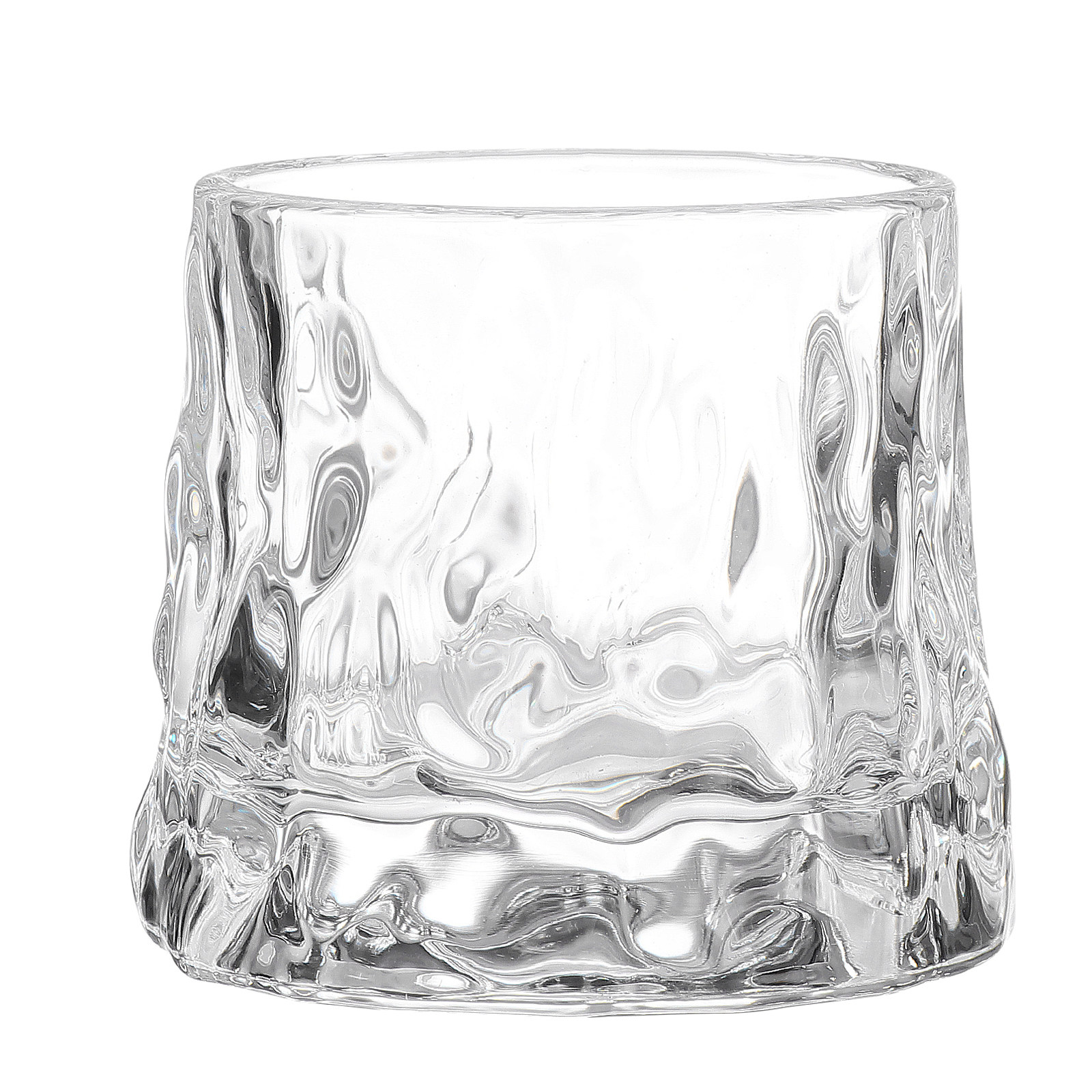 1個入り ハンマード加工ワイングラスカップ プレミアム厚底  - Wine In Beer Glass のレビューと価格