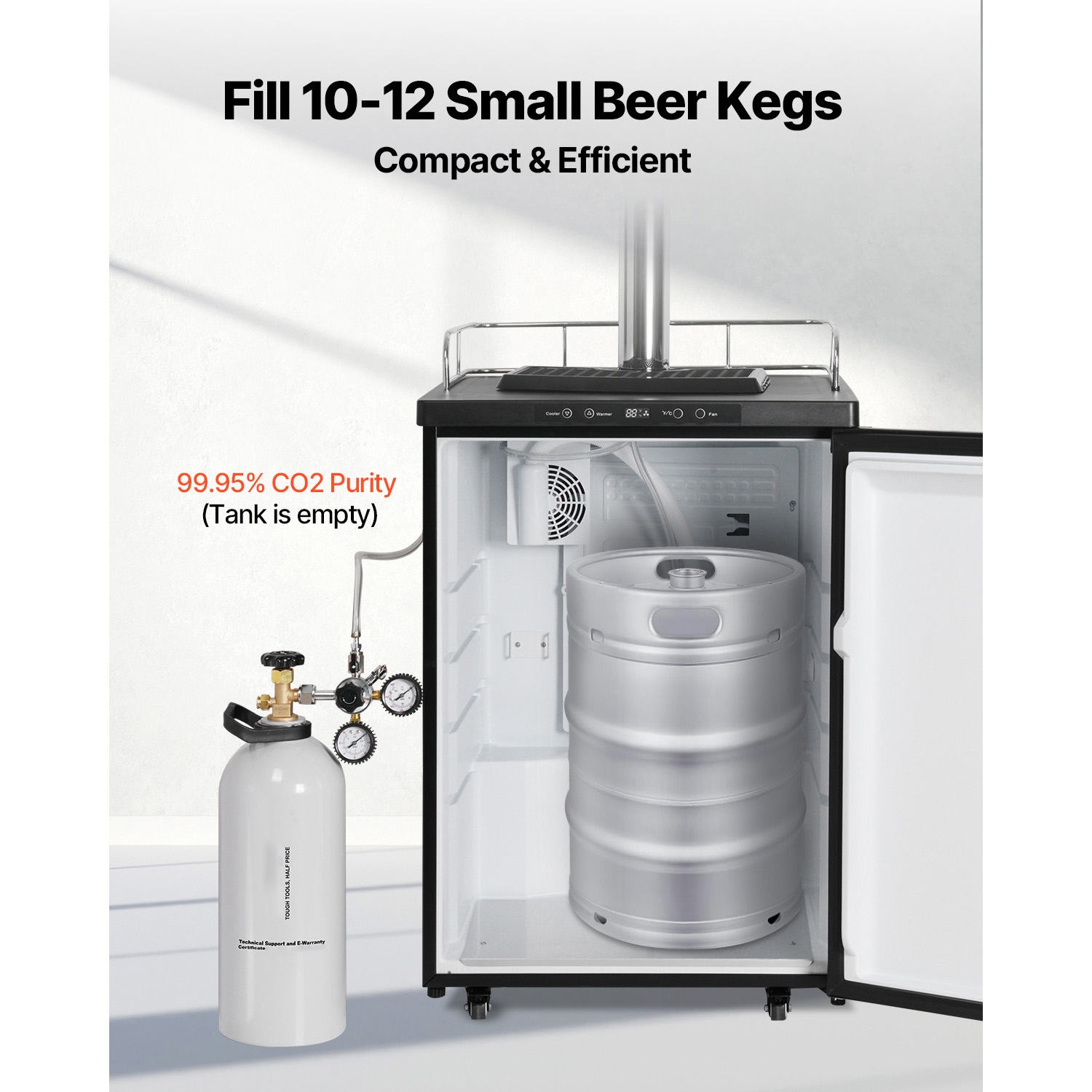 SucceBuy CO2タンク 10ポンド 新品 アルミ合金 - Beer & Wine Jockey Plaza Shopping のレビューと価格
